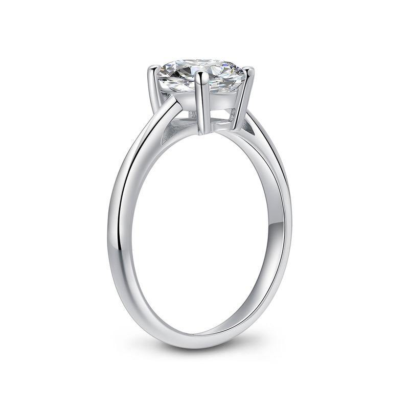 Destino Moissanite Solitare Ring - Vosali