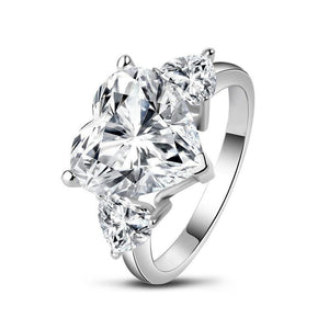 Pulsante Moissanite Ring - Vosali