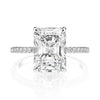 Smeraldo Eternità Moissanite Ring - Vosali