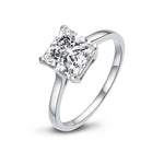 Principessa Moissanite Solitare Ring - Vosali