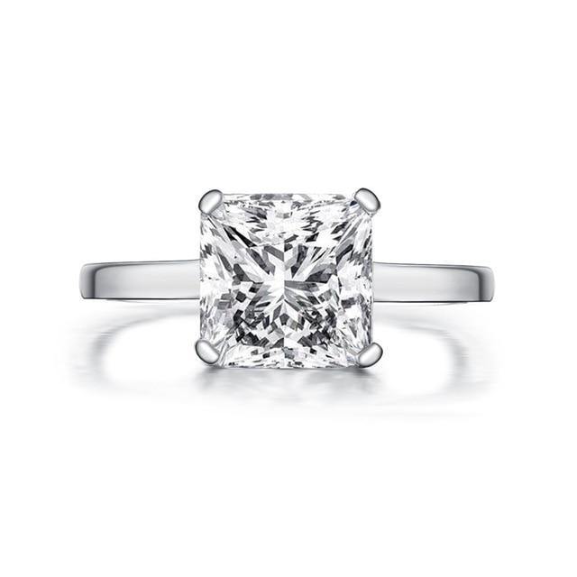 Principessa Moissanite Solitare Ring - Vosali