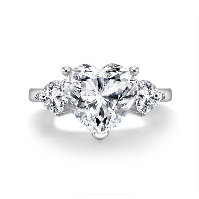 Pulsante Moissanite Ring - Vosali